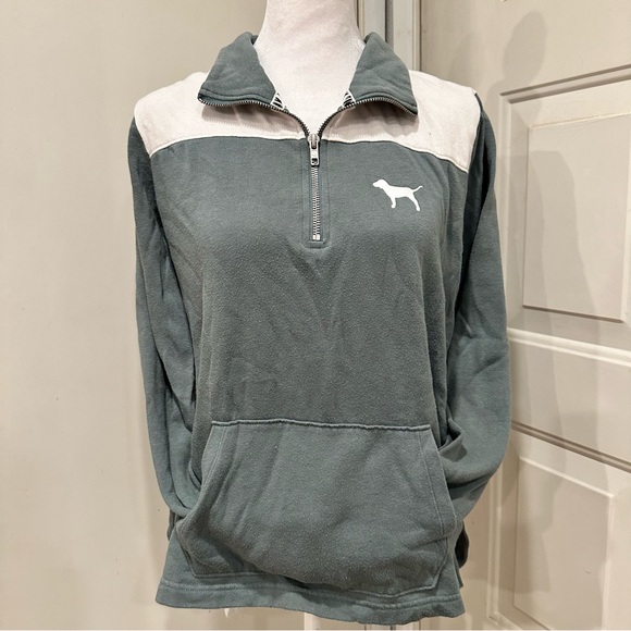 PINK’s Victoria Secret Half Zip Sweater - Picture 3 of 12